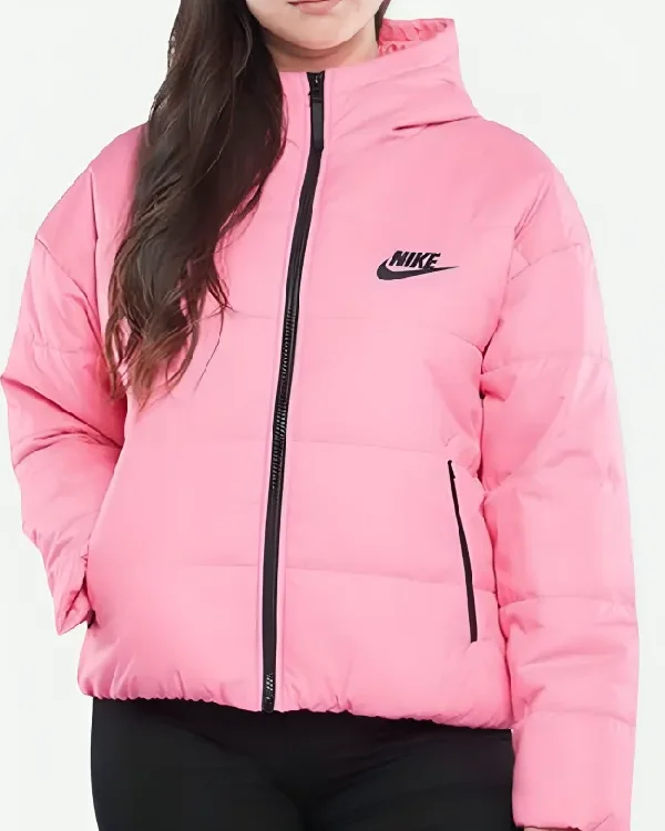 Nike Pink Puffer Jacket