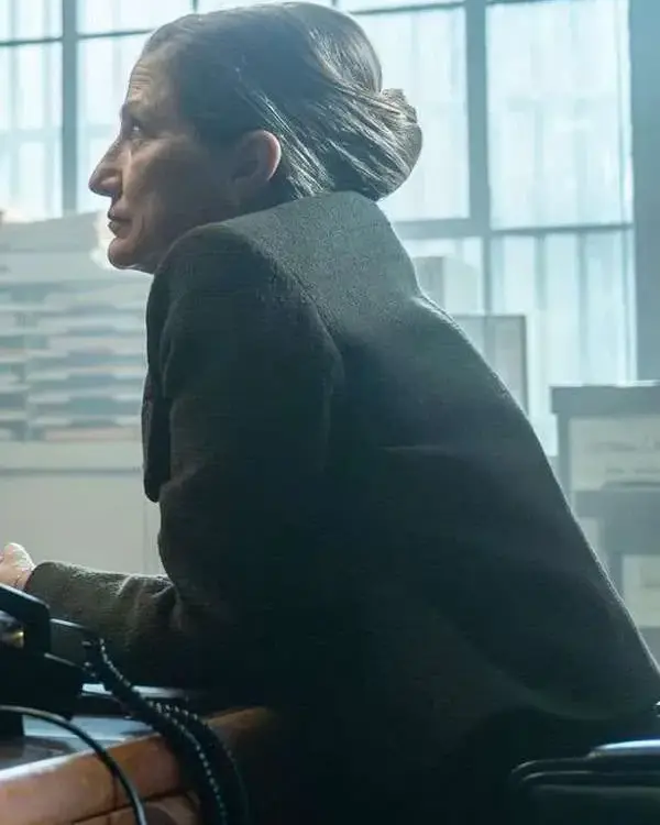 Nina Hobbs Mayor of Kingstown S04 Green Jacket sale