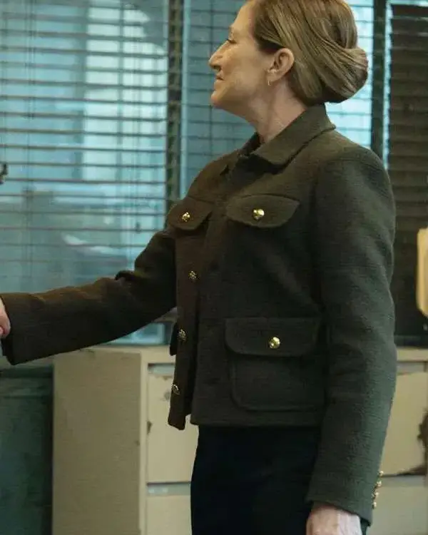 Nina Hobbs Mayor of Kingstown S04 Green Jacket