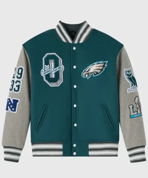 OVO 2025 Philadelphia Eagles Varsity Jacket