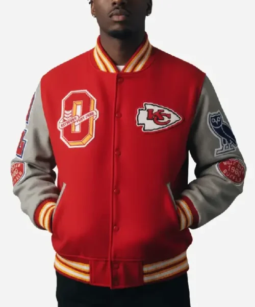 OVO Kansas City Chiefs Varsity Jacket