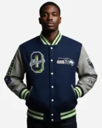 OVO Seattle Seahawks Varsity Jacket