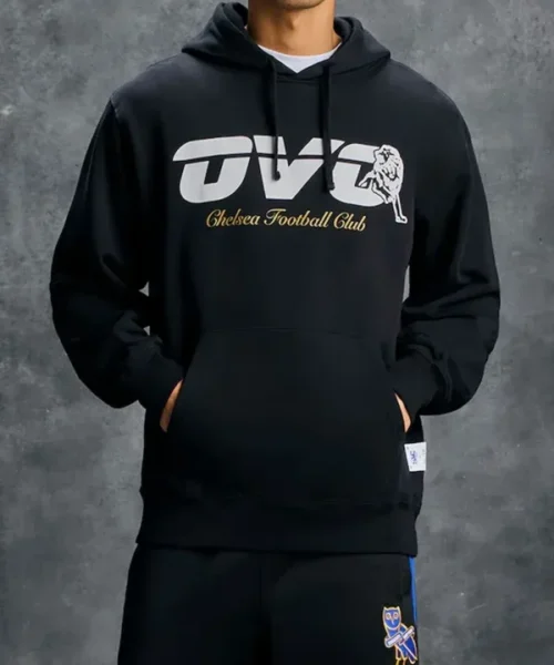 OVO X Chelsea FC Black Hoodie