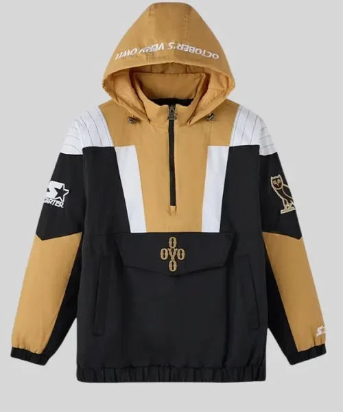 OVO X STARTER Owl’s Pullover Jacket