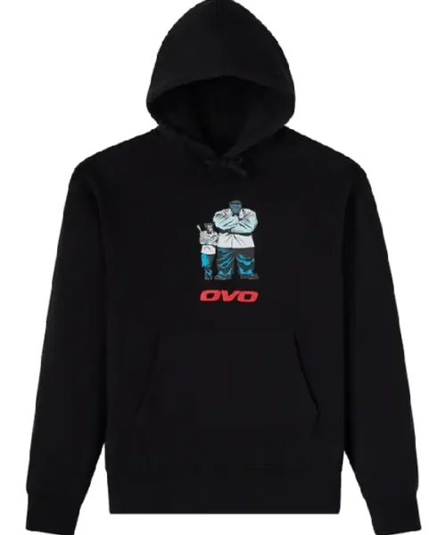 OVO x Marvel Mr. Fix It Black Hoodie