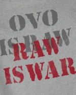 October’s Very Own OVO x WWE RAW IS WAR Heather Grey Hoodie