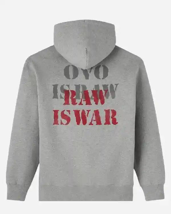 October’s Very Own OVO x WWE RAW IS WAR Heather Grey