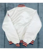 Order 1980s Chicago Bears Cream Bomber Jacket On Sale