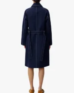 Order Belted Midi trench Blue coat For Women’s Sale