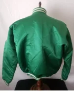 Order Vintage Boston Celtics Retro Satin Button Up Jacket For Sale