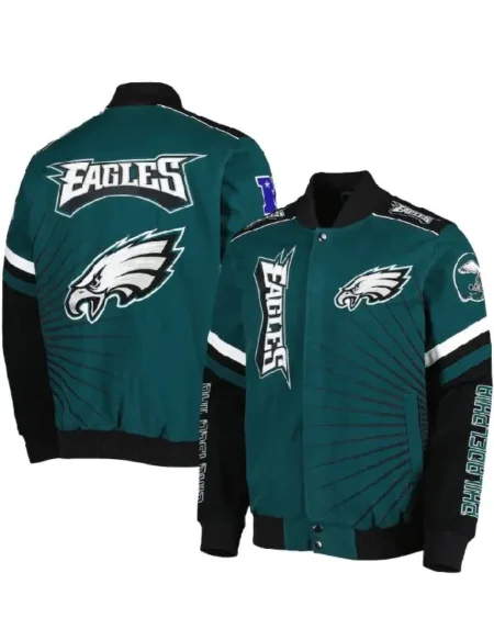 Philadelphia Eagles Full Snap Jacket