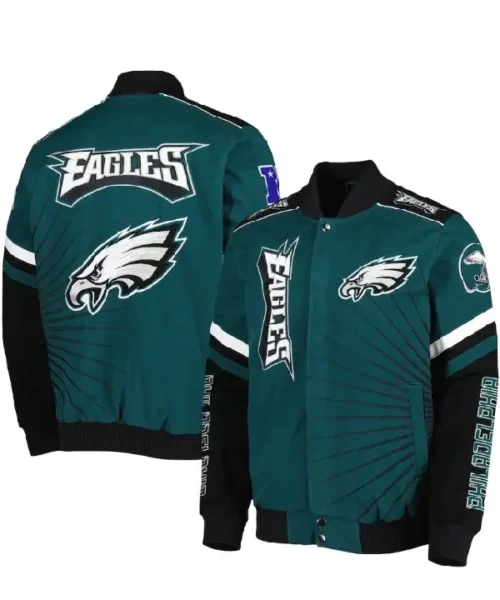 Philadelphia Eagles Full Snap Jacket