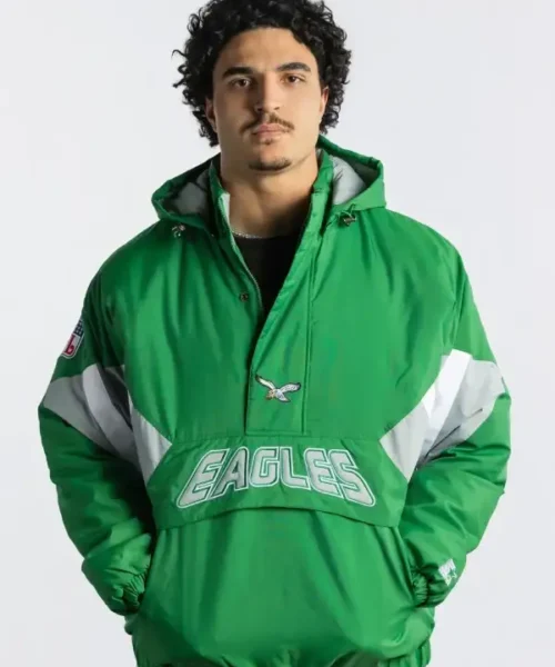 Philadelphia Eagles Kelly Green Starter Jacket