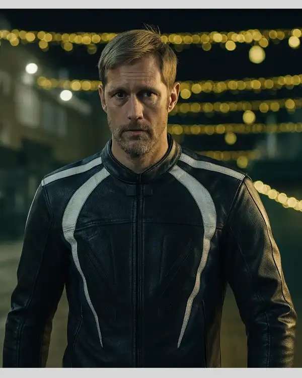 Pillion Alexander Skarsgard Black Jacket