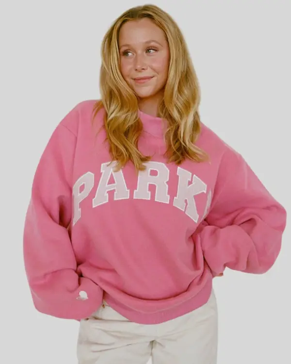 Pink Aid x Parke Mockneck Sweatshirt