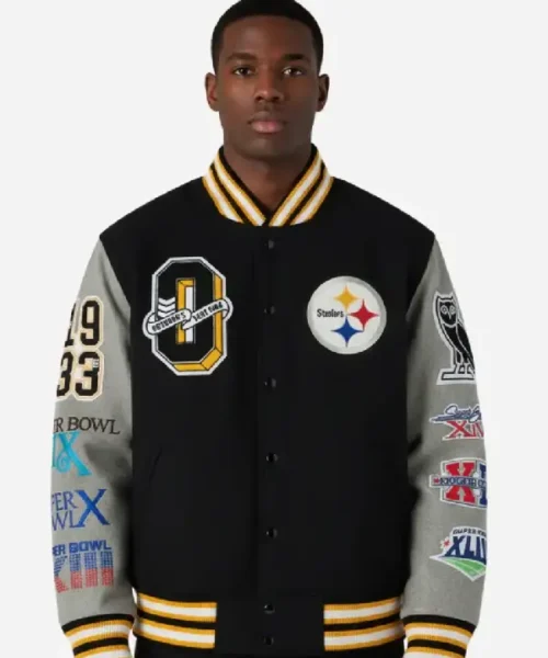 Pittsburgh Steelers OVO Varsity Jacket
