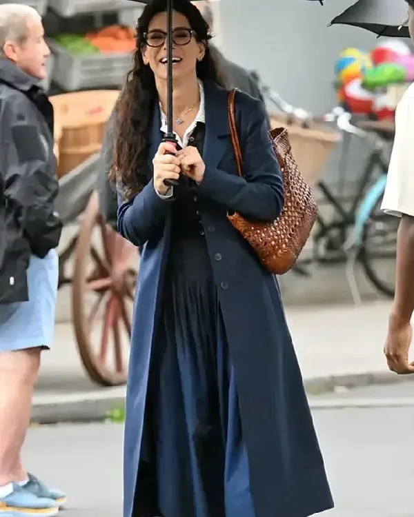Practical Magic 2 Sandra Bullock Blue Coat