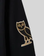 Re-Creation – Unisex OVO X STARTER 2025 Team Script Black Pullover Hoodie