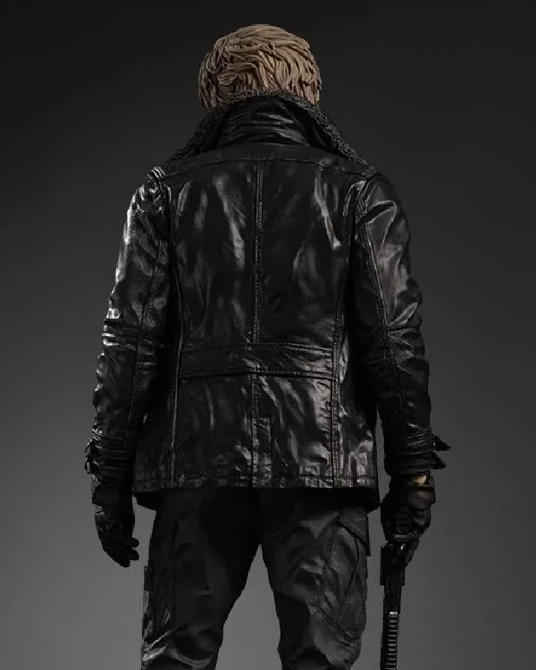 Resident Evil Requiem Survival Shearling Jacket