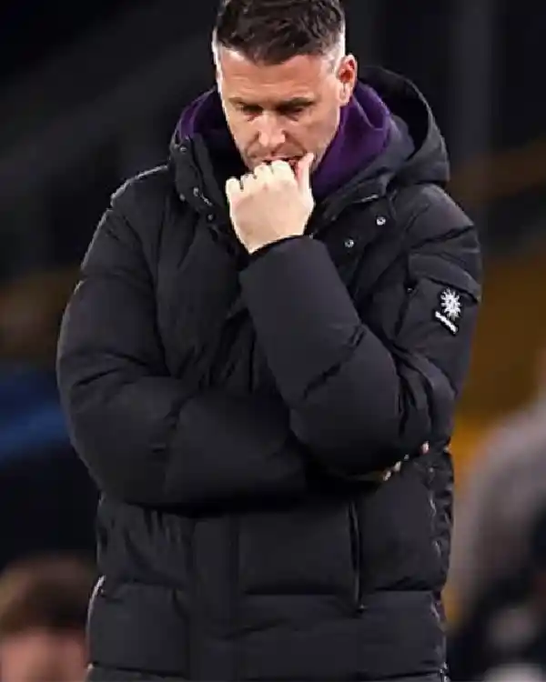 Rob Edwards Wolverhampton Wanderers Hooded Puffer Jacket