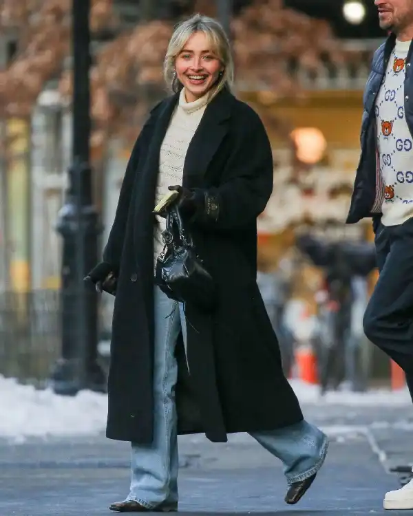 Sabrina Carpenter Wool Coat