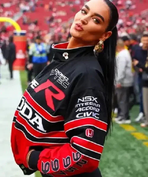 San Francisco 49ers Claire Kittle Honda Tribute Jacket