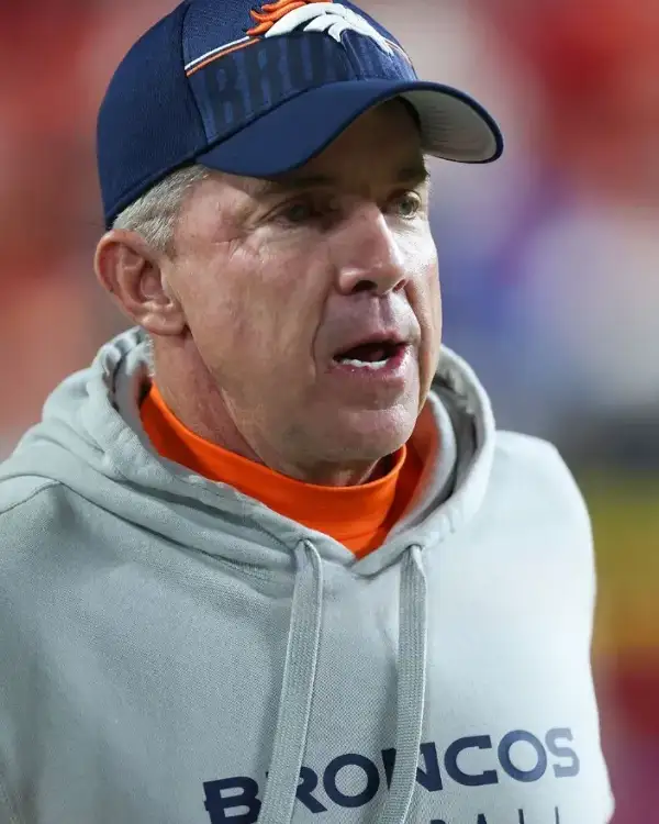 Sean Payton Denver Broncos Vs Kansas City Chiefs “BRONCOS FOOTBALL” Chest Text