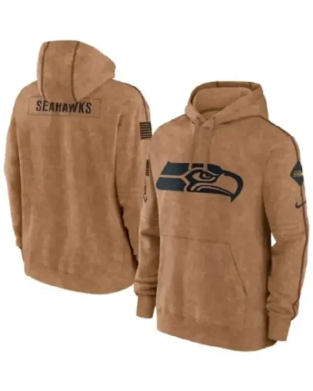 Seattle Seahawks Brown Hoodie