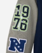 Shop 2025 October’s Very Own OVO x NFL Seattle Seahawks Navy Sleeves