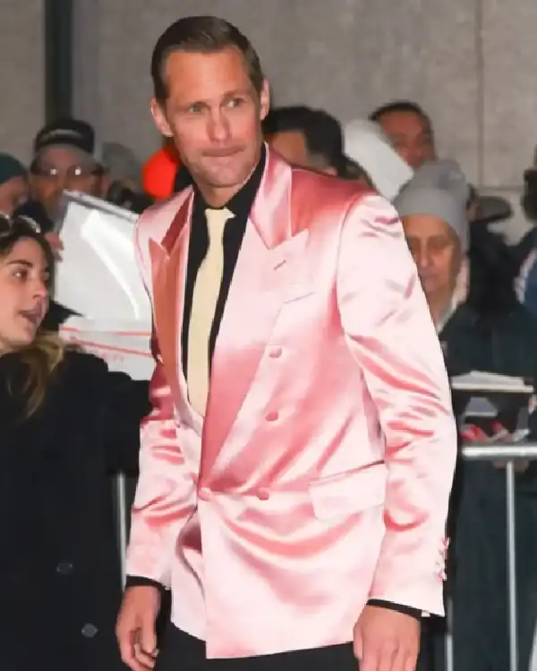 Shop Alexander Skarsgard 35th Gotham Film Awards Blazer Sale