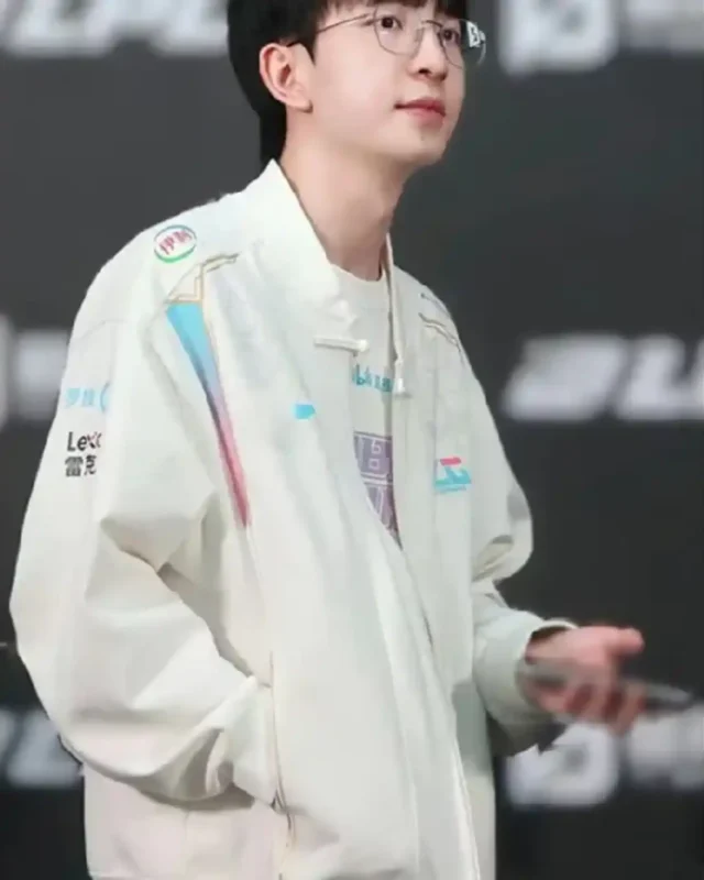 Shop Bilibili Gaming 2024 White Bomber Esport Jacket