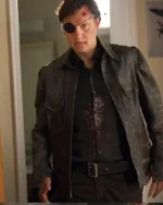 Shop David Morrissey Drama Series The Walking Dead The Governor Black Leather Jacket For Sale