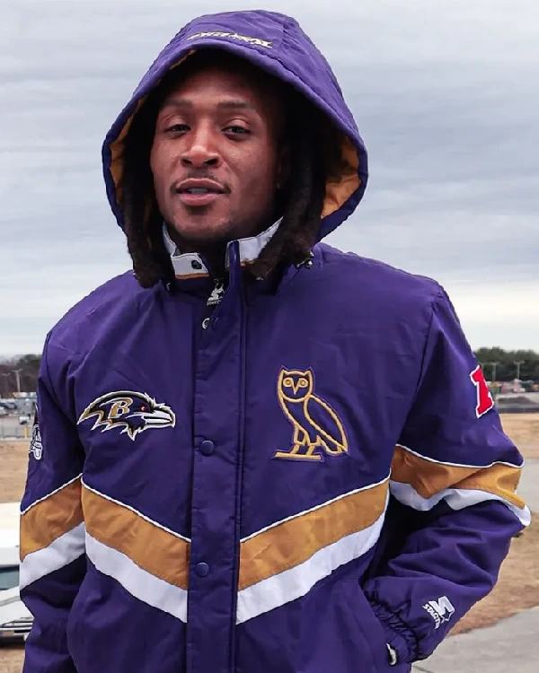Shop DeAndre Hopkins Baltimore Ravens Puffer Jacket for Men