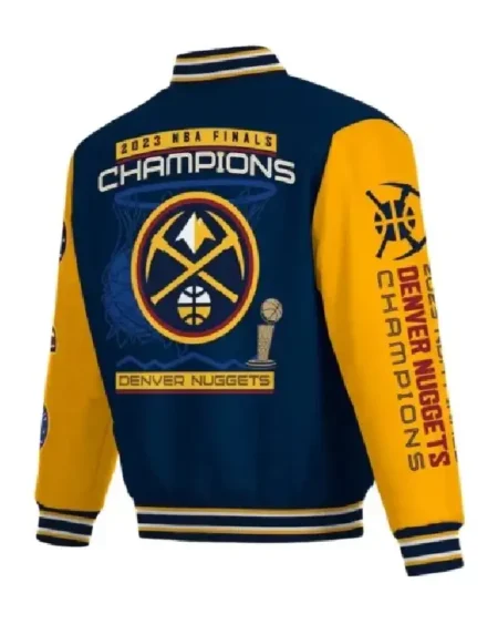 Shop Denver Nuggets NBA 2023 Champions Jacket