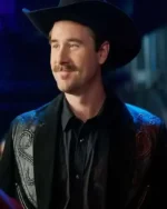 Shop Get the Luke Benward Grand Ole Opry 2025 Black Blazer for Holiday Style For Sale