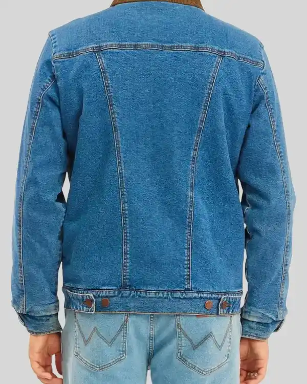 Shop Jonathan Byers Stranger Things Season 05 Charlie Heaton Blue Jacket Sale Back