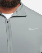 Shop Men’s Nike Form Dri-FIT Versatile Full Zip Jacket Sale Grey