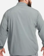 Shop Men’s Nike Form Dri-FIT Versatile Full Zip Jacket Sale Grey Back