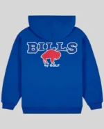 Shop Re-Creation – Unisex Golf Wang 2025 Buffalo Bills Cutout Pullover Hoodie – Blue Sale