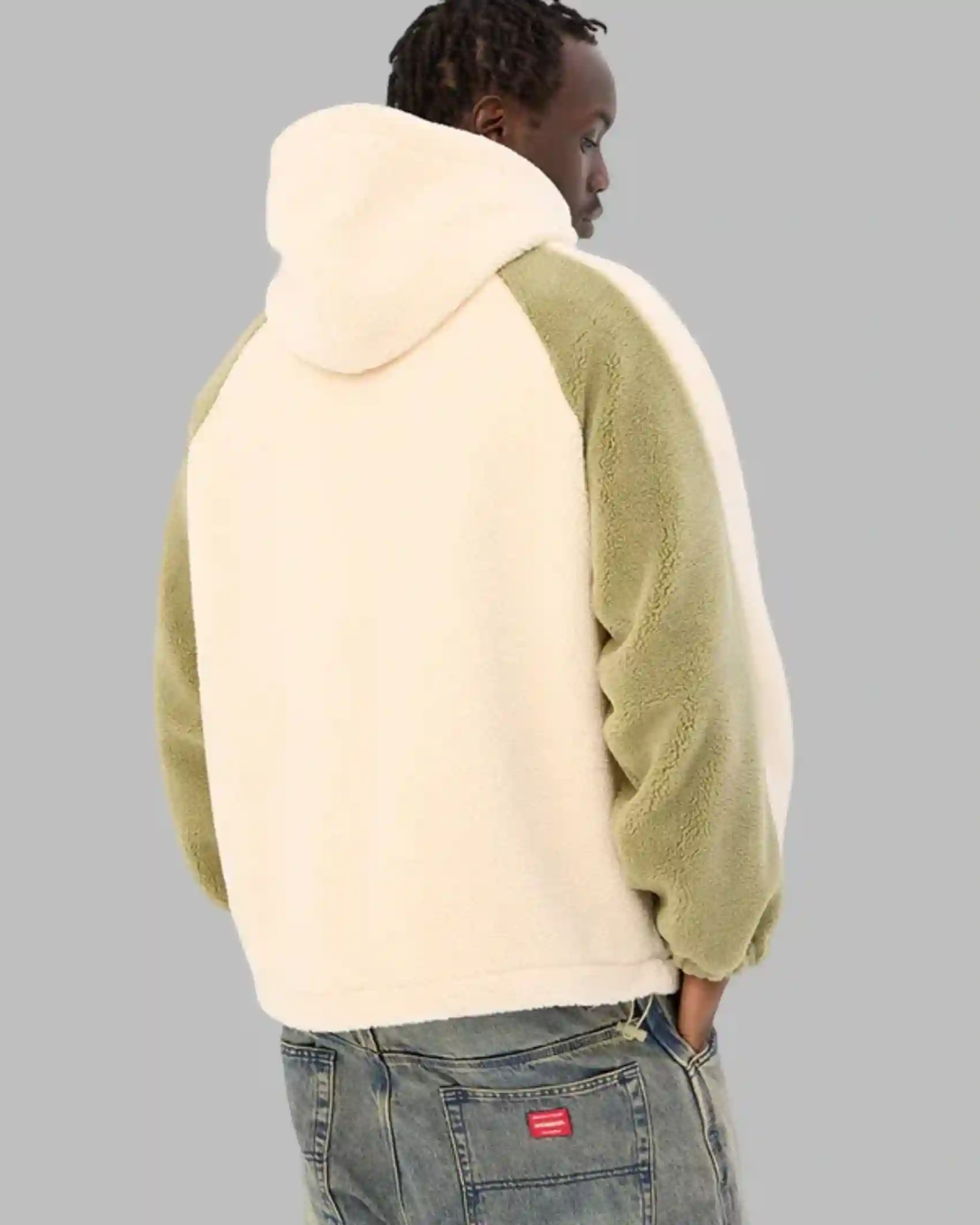 Shop Recreation – Orbital Neovision Gravity Sherpa Hooded Jacket Sale Beige