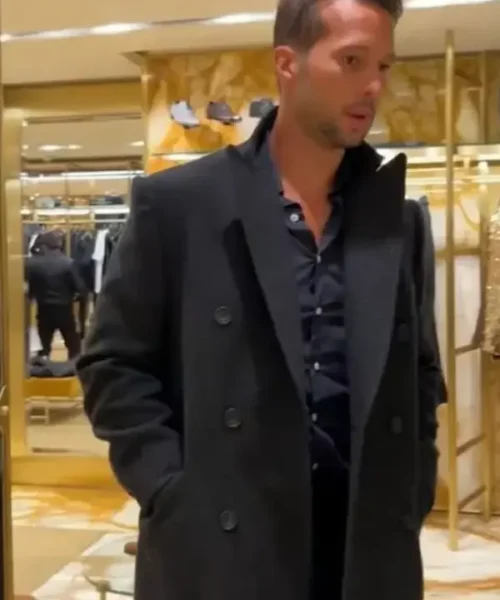 Shop Top G Tristan Tate Black Wool Trench Coat For Sale Men Black Wool Trench Coat