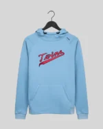 Shop UNRL x Minnesota Twins Crossover 2025 Drop 3 Blue Fleece Pullover Hoodie