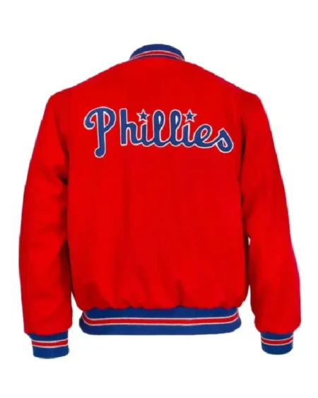 Shop Varsity 1949 Philadelphia Phillies Red Wool Jacket For Sale