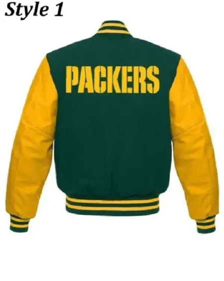 Shop Varsity Green Bay Packers Letterman Jacket For Sale