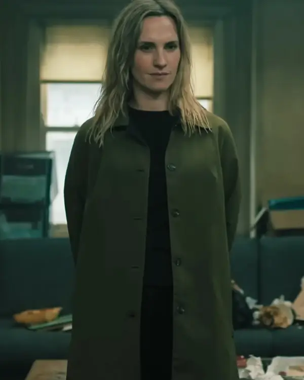 Slow Horses S04 Emma Flyte Green Coat