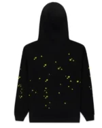 Sp5der Atlanta Gothic Yellow & Red “Atlanta” Text, Spider Web Graphic,