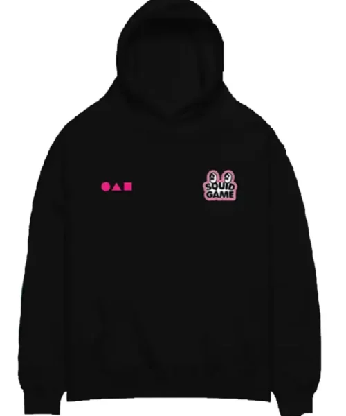 Squid Game Soldiers Black Hoodie
