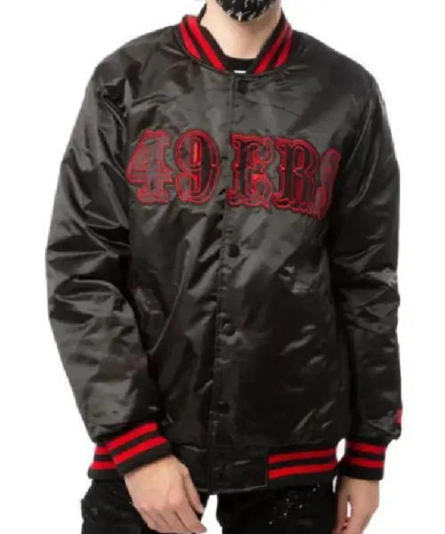 Starter San Francisco 49ers Black Jacket