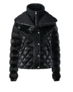 Stay Cozy & Chic in the Today Show Savannah Guthrie Black Quilted Puffer Jacket