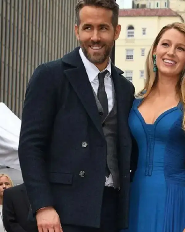 Step Out in Style with the Ryan Reynolds Hollywood Walk of Fame Coat